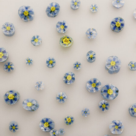 Blue Periwinkle Murrine