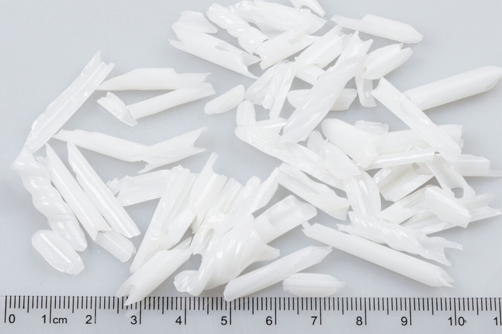 White Vitrigraph Confetti Glass FiredGlass