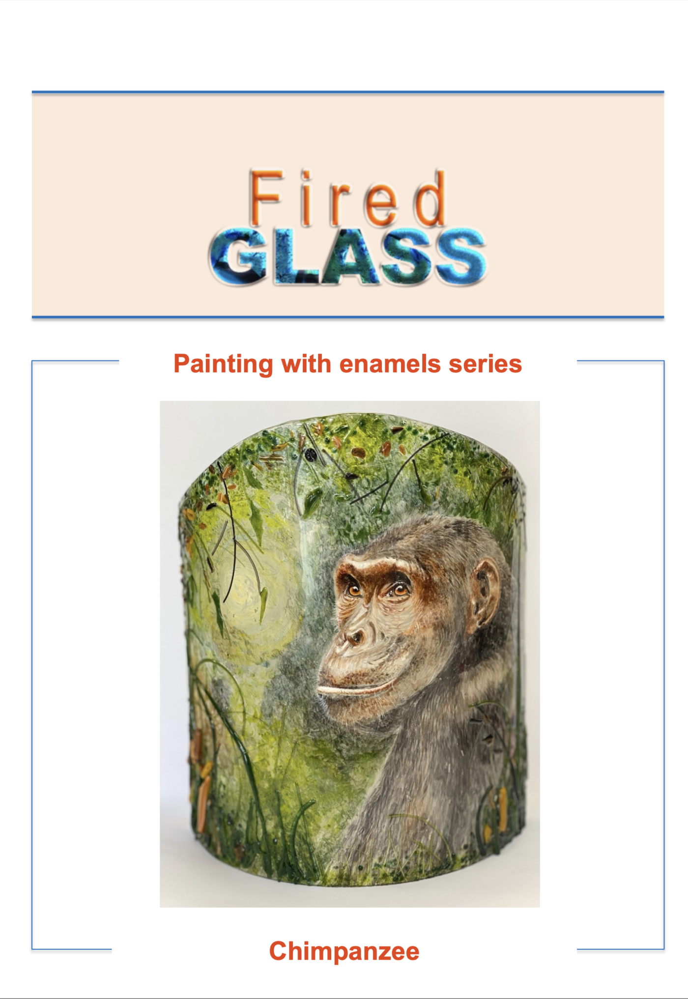 e-book enamels Chimpanzee